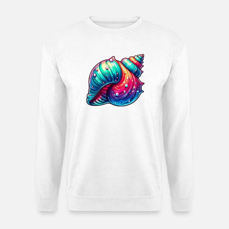 Muschel - Unisex Pullover - Weiß