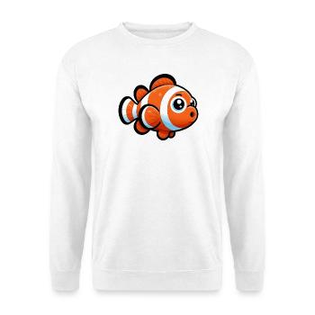 Clownfische - Unisex Pullover - Weiß - Vorne