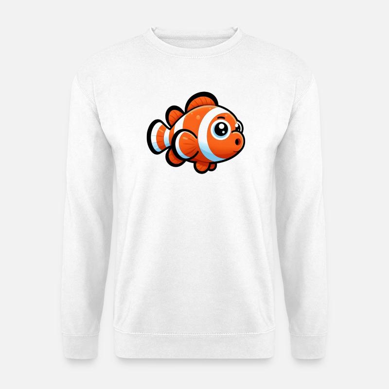 Clownfische - Unisex Pullover - Weiß