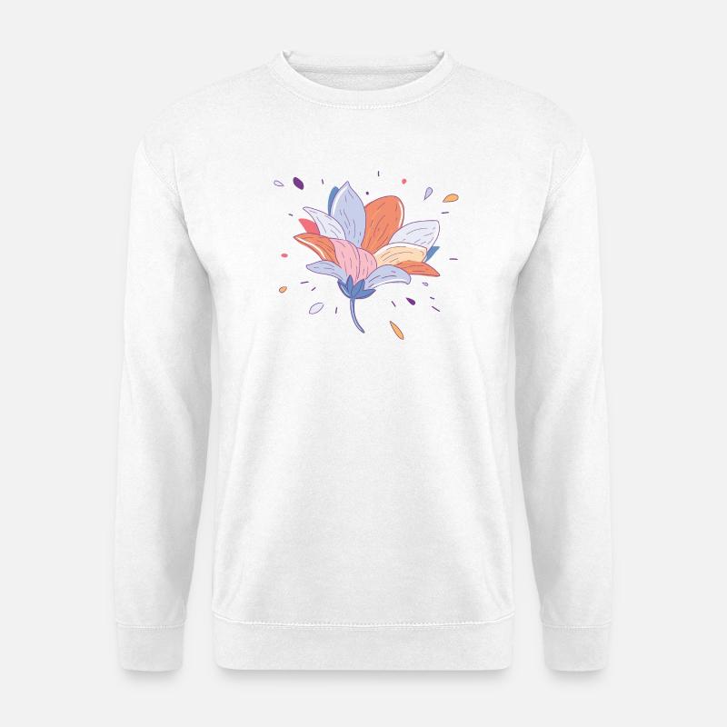 Sommerblume - Unisex Pullover - Weiß