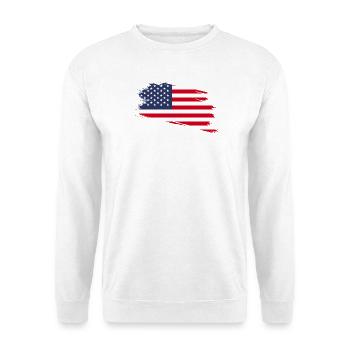 Die Vereinigten Staaten von Amerika - Unisex Pullover - Weiß - Vorne