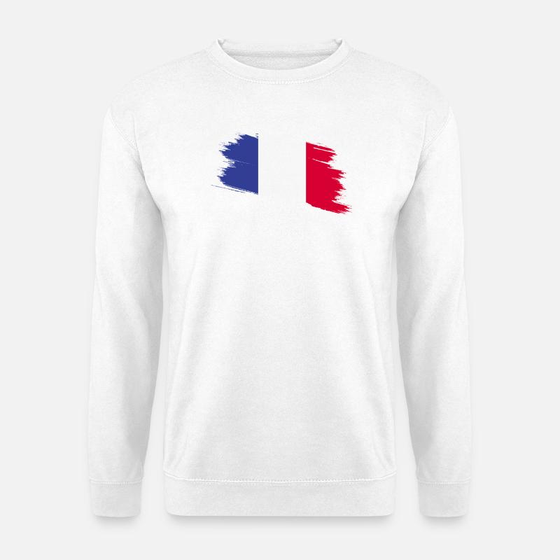Frankreich - Unisex Pullover - Weiß