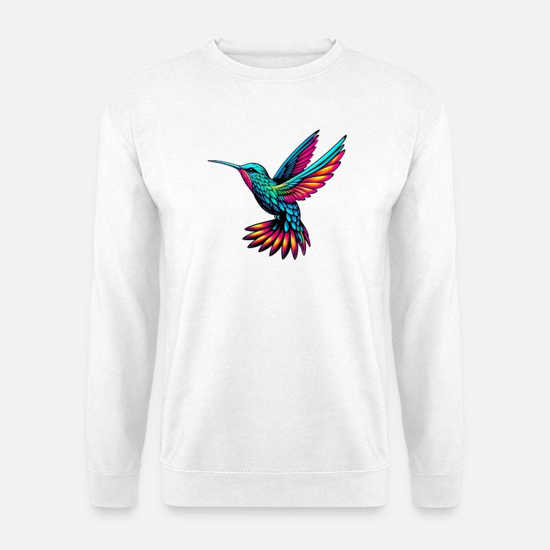 Kolibri - Unisex Pullover - Weiß