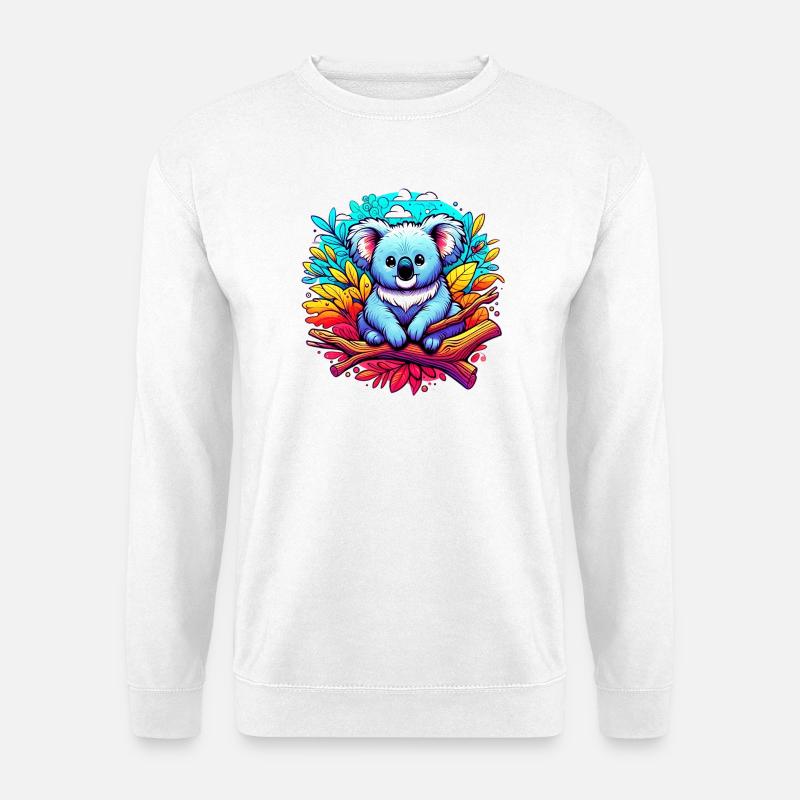 Koala - Sweat-shirt Unisexe - blanc