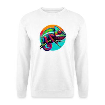 Chameleon - Unisex Sweatshirt - white - Front