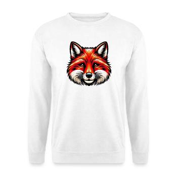Fox - Unisex Sweatshirt - white - Front