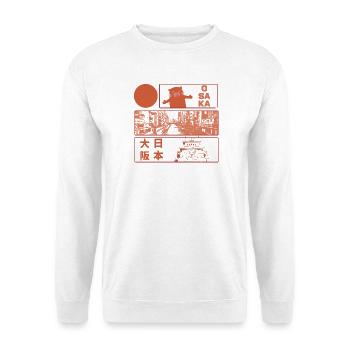 Visit Osaka Castle - Unisex Sweatshirt - white - Front