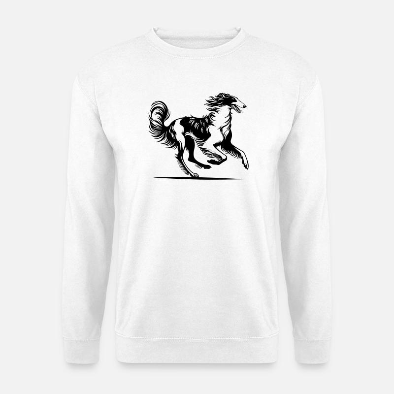 Barsoi - Unisex Pullover - Weiß