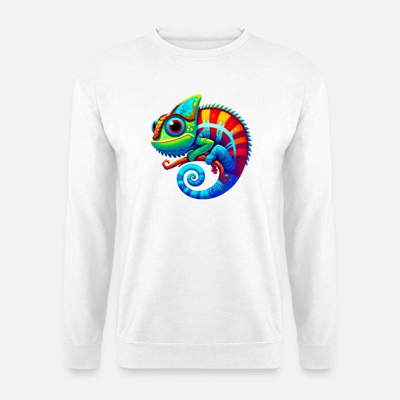 Chamäleon - Unisex Pullover - Weiß