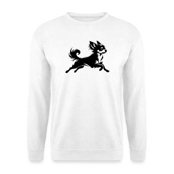 Chihuahua - Unisex Pullover - Weiß - Vorne