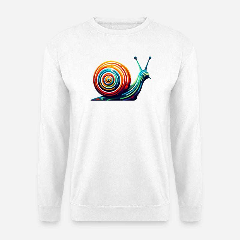 Snail - Unisex Sweatshirt - white