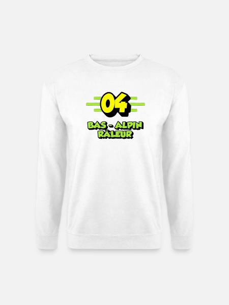Grumbling Alpine Bottom - Unisex Sweatshirt - white