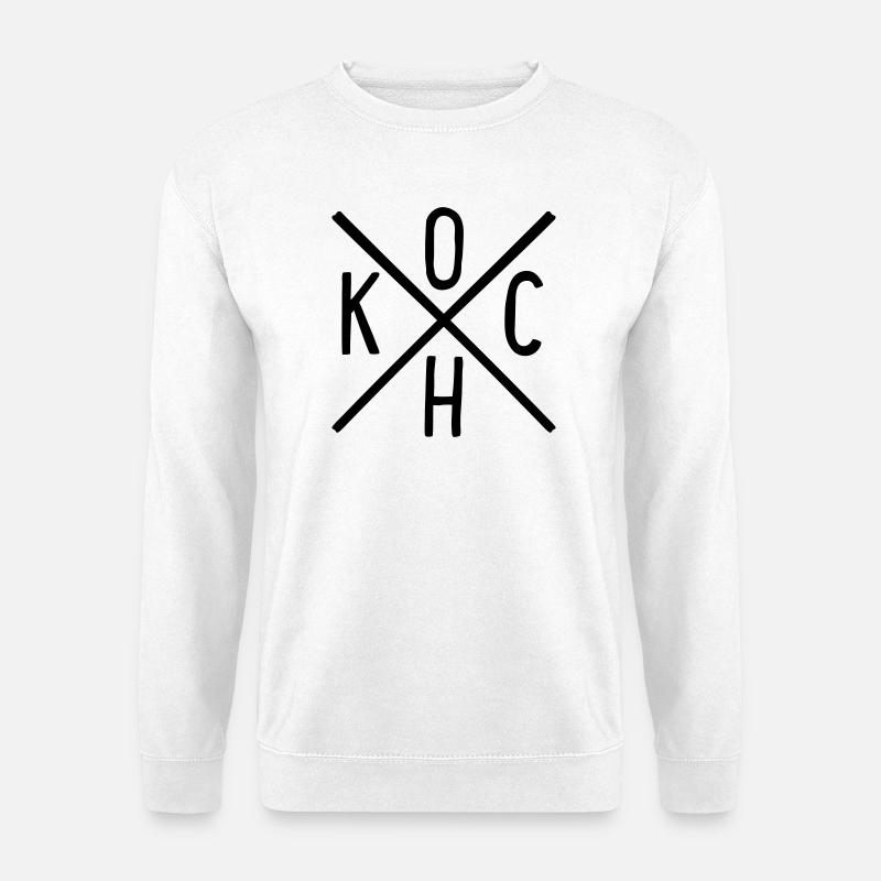 Cuire - Sweat-shirt Unisexe - blanc