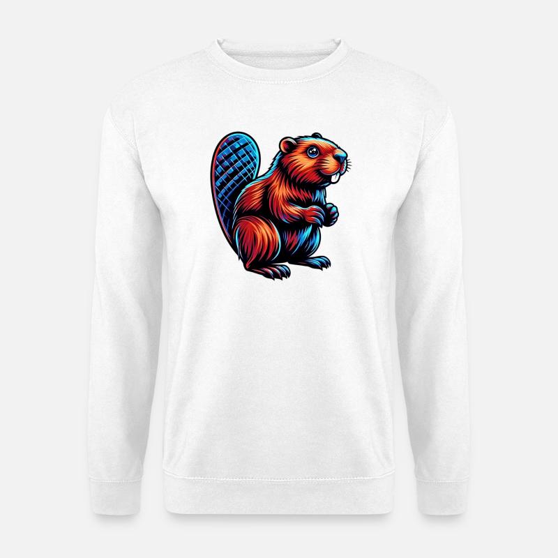 Bieber - Unisex Pullover - Weiß
