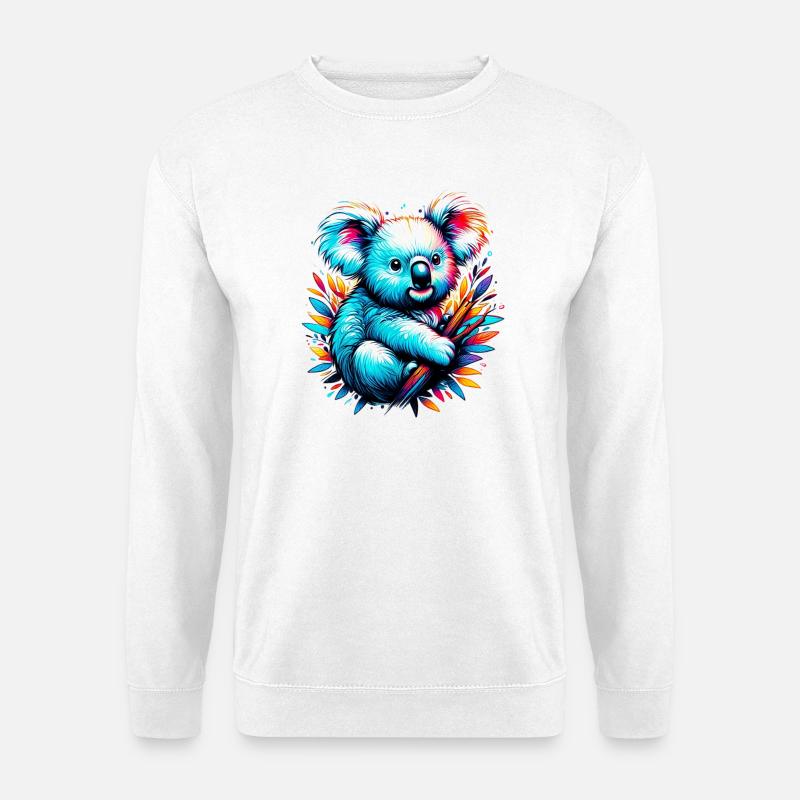 Koala - Unisex Pullover - Weiß