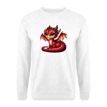 Dragon - Unisex Sweatshirt - white - Front