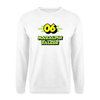 Complaining Maralpin - Unisex Sweatshirt - white - Front