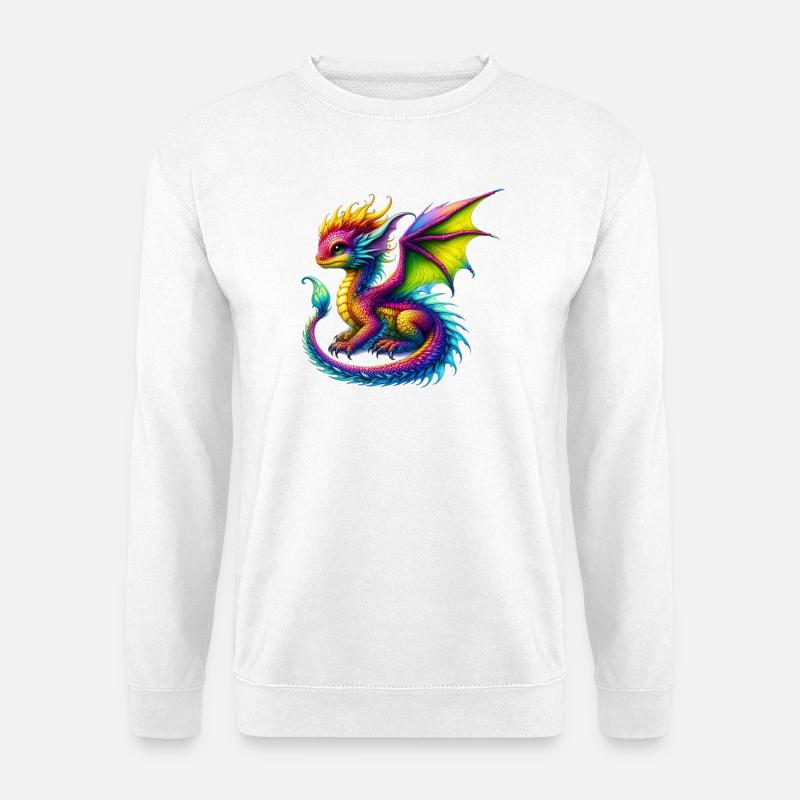 Dragon - Unisex Sweatshirt - white