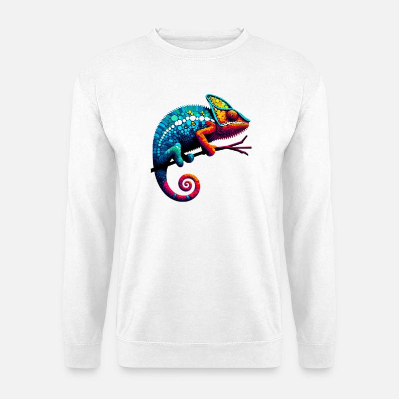 Chamäleon - Unisex Pullover - Weiß