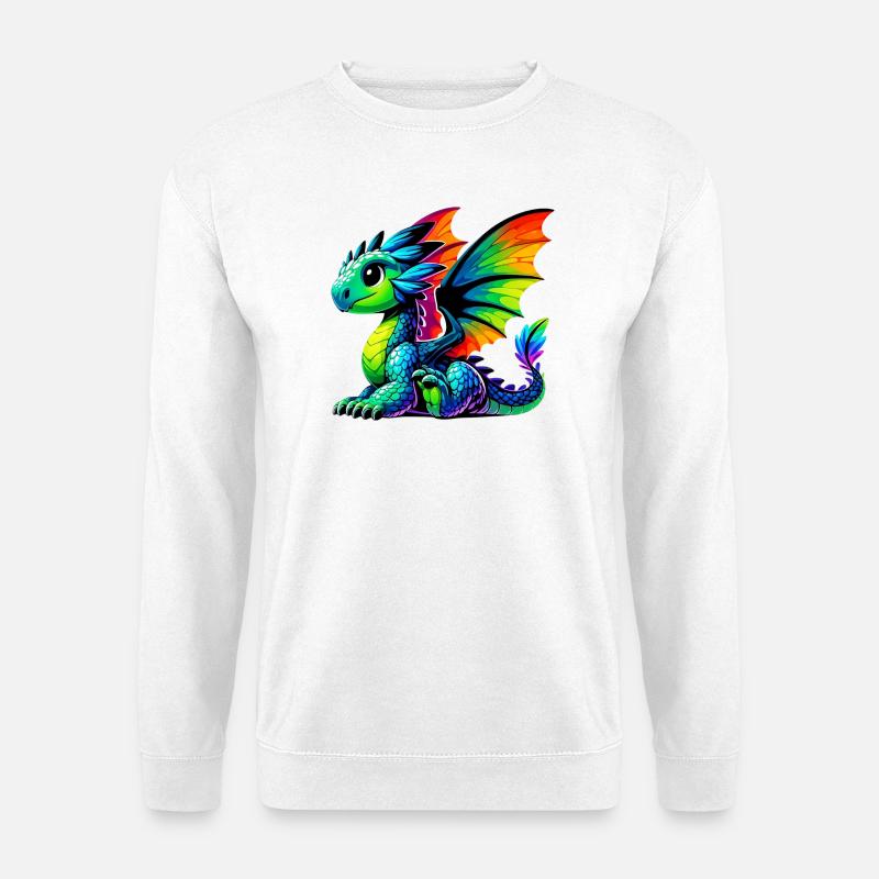 Dragon - Unisex Sweatshirt - white