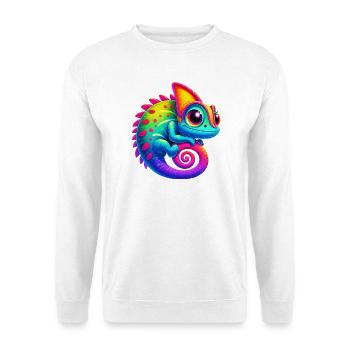 Chameleon - Unisex Sweatshirt - white - Front