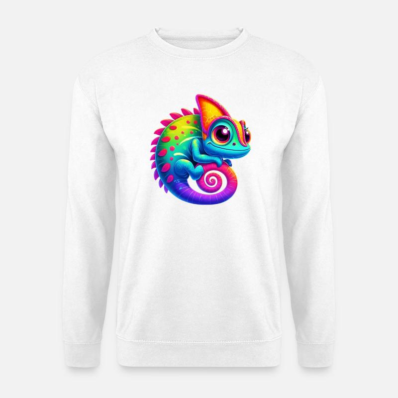 Chamäleon - Unisex Pullover - Weiß