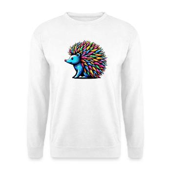 Hedgehog - Unisex Sweatshirt - white - Front