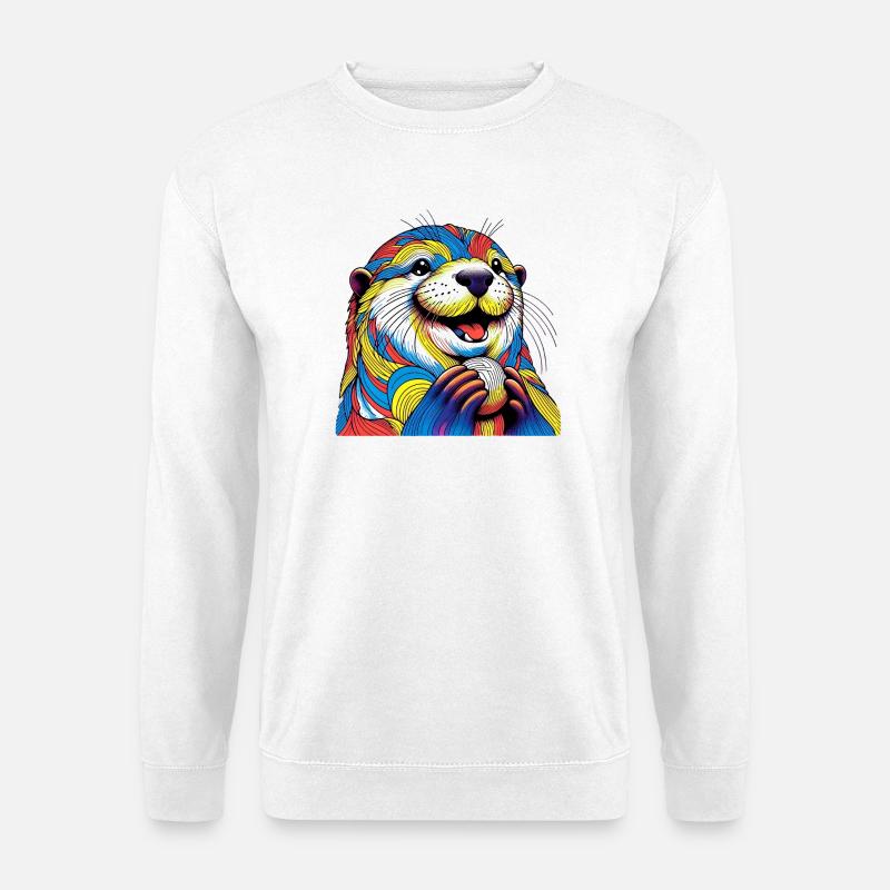 Otter - Unisex Sweatshirt - white