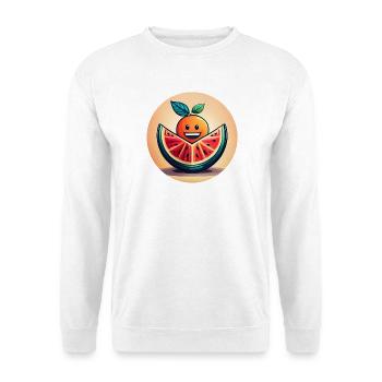 Fruity and colourful, diversity in the world - Unisex Sweatshirt - white - Front