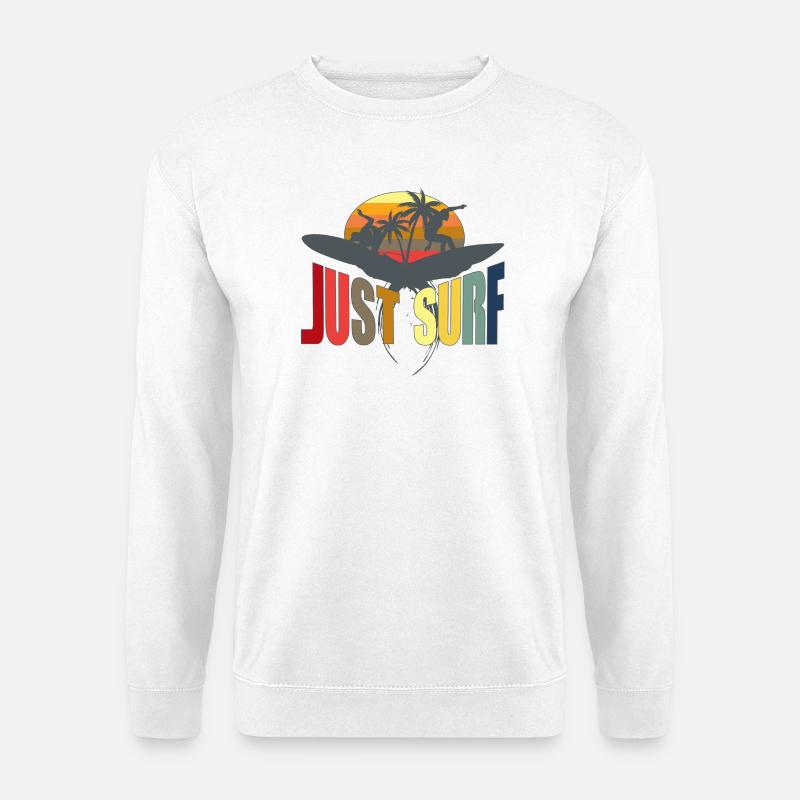 surf - Unisex Sweatshirt - white