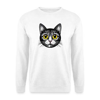 Cat - Unisex Sweatshirt - white - Front