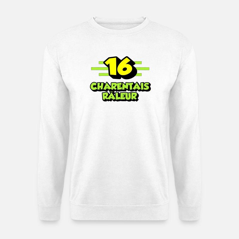 Beschwerdende Charentais - Unisex Pullover - Weiß