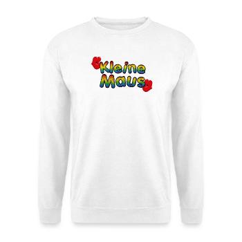 Maus - Unisex Pullover - Weiß - Vorne