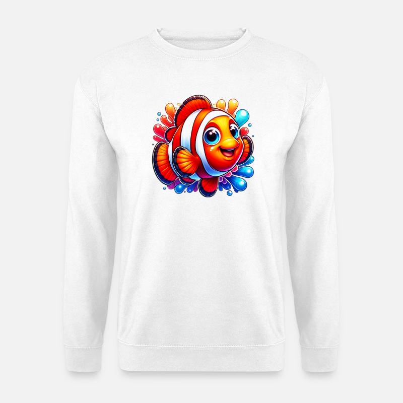 Clownfish - Unisex Sweatshirt - white