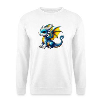Dragon - Unisex Sweatshirt - white - Front