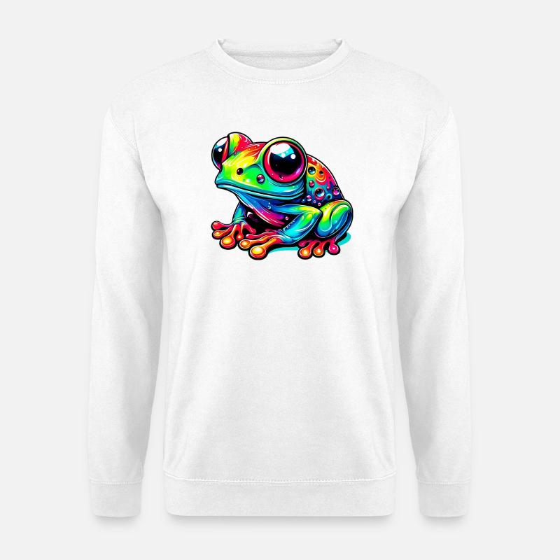 Frog - Unisex Sweatshirt - white