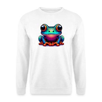 Frog - Unisex Sweatshirt - white - Front
