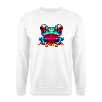 Frog - Unisex Sweatshirt - white - Front