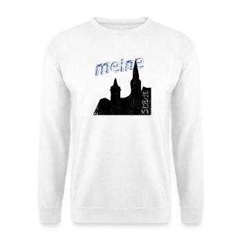 meine Stadt - Unisex Pullover - Weiß - Vorne
