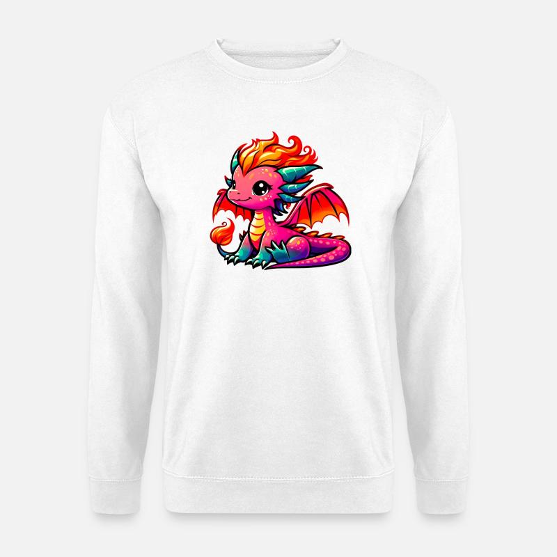 Dragon - Unisex Sweatshirt - white