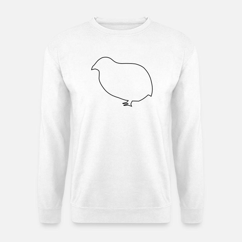 Wachtel - Unisex Pullover - Weiß