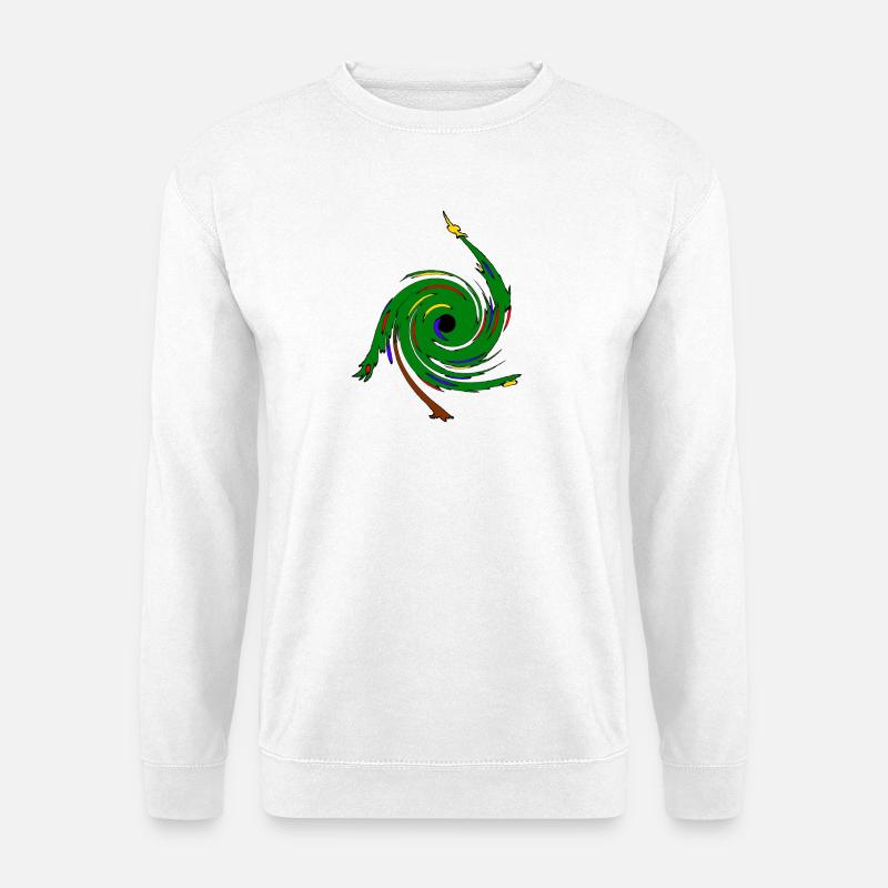 Schwarze Heilige Weihnacht - Unisex Pullover - Weiß