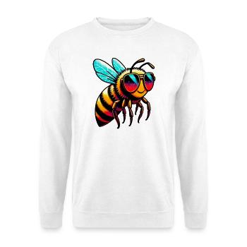 Bee - Unisex Sweatshirt - white - Front