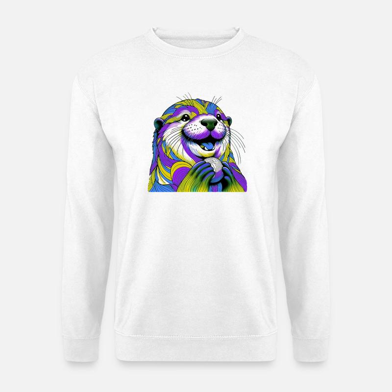 Otter - Unisex Sweatshirt - white