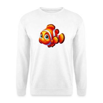 Clownfische - Unisex Pullover - Weiß - Vorne