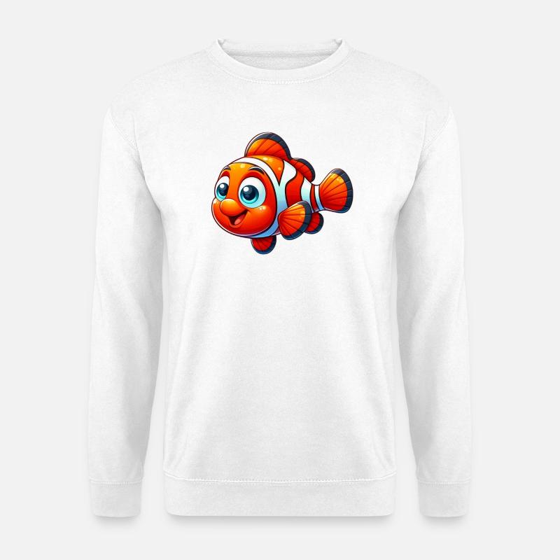 Clownfische - Unisex Pullover - Weiß