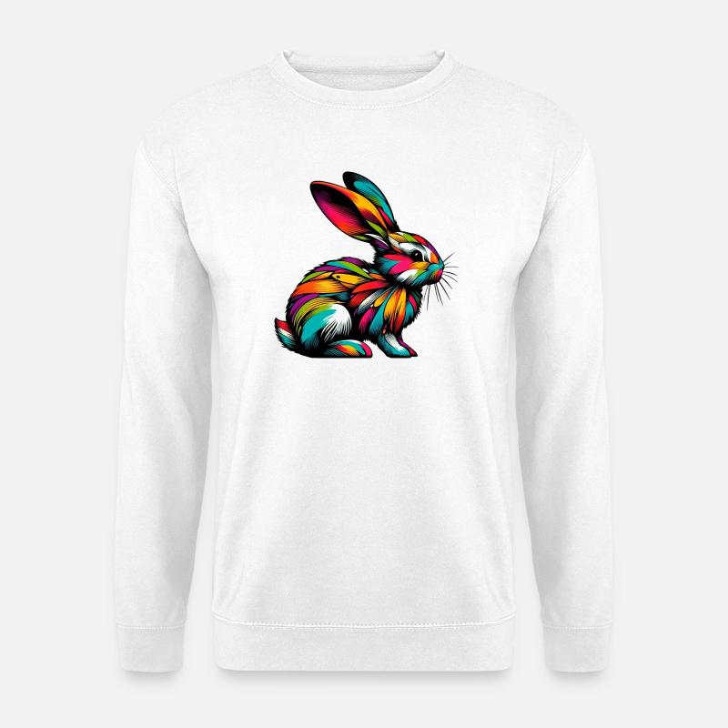 Rabbit - Unisex Sweatshirt - white