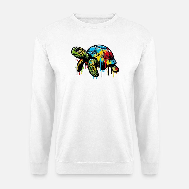 Turtle - Unisex Sweatshirt - white