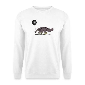 Fourmilier - Sweat-shirt Unisexe - blanc - Devant