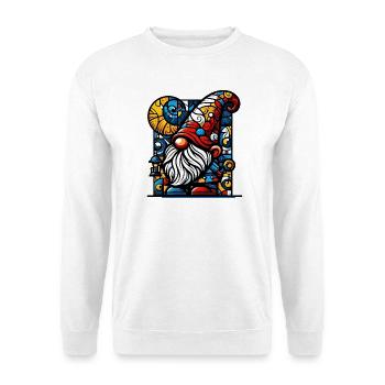 Gnom - Unisex Pullover - Weiß - Vorne